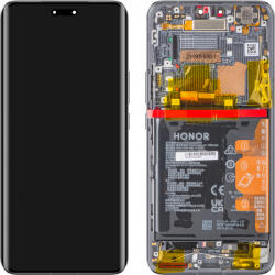 Honor Display cu Touchscreen Honor Magic6 Pro, cu Rama si Acumulator, Negru, Service Pack 0235ALQD