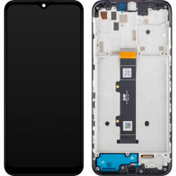 Motorola Display cu Touchscreen Motorola Moto G30, cu Rama, Negru, Service Pack 5D68C18187