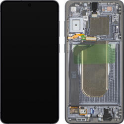 Samsung Display cu Touchscreen Samsung Galaxy S25 Edge S937, cu Rama, Negru (Titanium Jetblack), Service Pack GH82-37224C