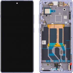 OnePlus Display cu Touchscreen OnePlus 12R, cu Rama, Mov (Electric Violet), Service Pack 621029000159