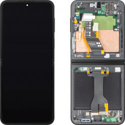 Samsung Display cu Touchscreen Samsung Galaxy Z Flip6 F741, cu Rama, Sub Inner, Negru (Crafted Black), Service Pack GH82-35014E