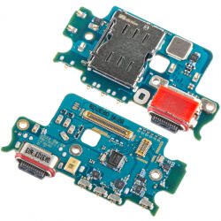 Samsung Placa cu Conector Incarcare - Microfon - Modul Cititor SIM Samsung Galaxy S23 S911, Service Pack GH96-15629A