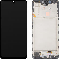 Samsung Display cu Touchscreen Samsung Galaxy A17 4G, cu Rama, Negru, Service Pack GH82-38527A