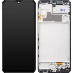 Samsung Display cu Touchscreen Samsung Galaxy M32 M325, cu Rama, Negru, Service Pack GH82-26193A