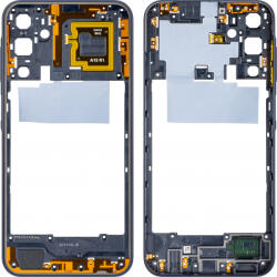 Aftermarket Carcasa Mijloc Samsung Galaxy A15 A155, Neagra