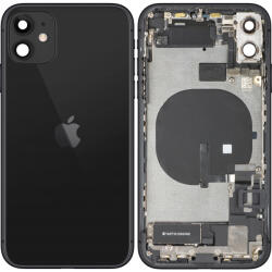 Apple Capac Baterie Apple iPhone 11, Cu Carcasa Mijloc, Full Parts, Negru, Swap