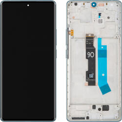 Xiaomi Display cu Touchscreen Xiaomi Redmi Note 14 Pro 4G, cu Rama, Albastru (Ocean Blue), Service Pack 560001000O600