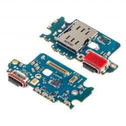 Samsung Placa cu Conector Incarcare - Microfon - Modul Cititor SIM Samsung Galaxy S24 S921, Service Pack GH96-16507A