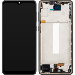 MP Display cu Touchscreen MP compatibil cu Samsung Galaxy A33 5G A336, cu Rama, Versiune OLED, Negru - koubsolutions