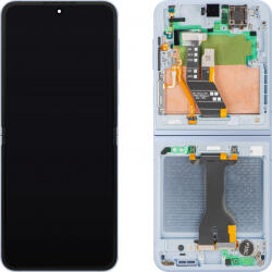 Samsung Display cu Touchscreen Samsung Galaxy Z Flip6 F741, cu Rama, Sub Inner, Albastru, Service Pack GH82-35014C