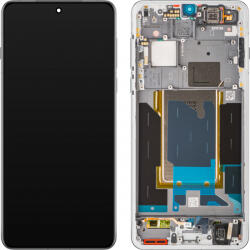 Oppo Display cu Touchscreen Oppo Find X8 Pro, cu Rama, Alb (Pearl White), Service Pack 621029000357