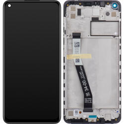 Xiaomi Display cu Touchscreen Xiaomi Redmi Note 9, cu Rama, Negru, Service Pack 560003J15S00