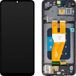 Samsung Display cu Touchscreen Samsung Galaxy A05 A055, cu Rama, Negru, Service Pack GH81-24189A