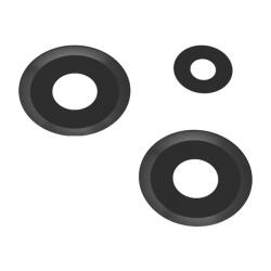 Aftermarket Geam Camera Spate Xiaomi Redmi Note 12 4G, Wide + UltraWide + Macro, Negru - koubsolutions