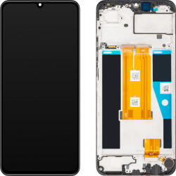 Realme Display cu Touchscreen Realme C63 / C61, cu Rama, Negru, Service Pack 621029000208