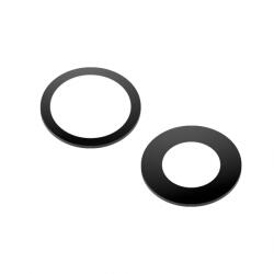 Aftermarket Geam Camera Spate Apple iPhone 13, Wide + UltraWide, Negru
