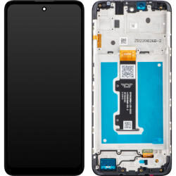 Motorola Display cu Touchscreen Motorola Moto E40 / E30, cu Rama, Negru, Service Pack 5D68C19697