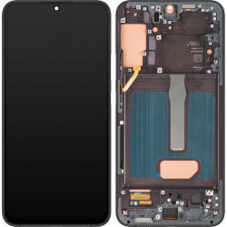 MP Display cu Touchscreen MP compatibil cu Samsung Galaxy S22+ 5G S906, cu Rama, Negru