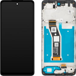 Motorola Display cu Touchscreen Motorola Moto E14, cu Rama, Negru, Service Pack 5D68C24645