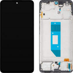 Xiaomi Display cu Touchscreen Xiaomi Redmi Note 14 4G, cu Rama, Versiune Globala, Negru, Service Pack 560001000O700