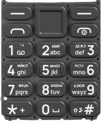 HMD Tastatura Chirilica HMD 105 / Nokia 105 (2024), Neagra, Service Pack SP20Z14Z1459S
