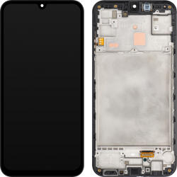 Samsung Display cu Touchscreen Samsung Galaxy M15, cu Rama, Negru (Gray), Service Pack GH82-34683A