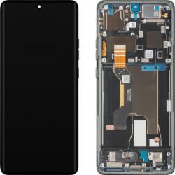 Motorola Display cu Touchscreen Motorola Edge 50 Ultra, cu Rama, Negru (Forest Grey), Service Pack 5D68C24483