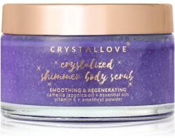 Crystallove Amethyst Shimmer Body Scrub пилинг за тяло 200 гр