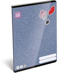 Lizzy Card OJS Girl 22970103 FSC A5 40 lapos tűzött sima füzet (18922) - bestbyte