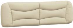 vidaXL krémszínű szövet fejtámla párna 180 cm 374605 (374605VidaXL)