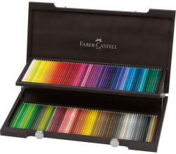 Faber-Castell Polychromos színes ceruzák, fa dobozban, 120 szín (FC110013SD)