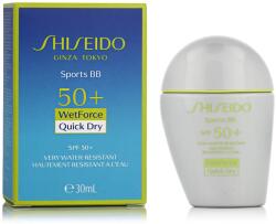 Shiseido Sports BB WetForce SPF50+ BB krém nőknek 30 ml árnyék Very Dark