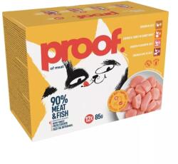 Proof Cat Alutasak Multipack 12x85g - grandopet