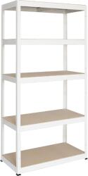 Kovona System Kovona FUTUR könyvespolc 1800 x 900 x 600 mm-es, fehér (VRFUV18090060050823)