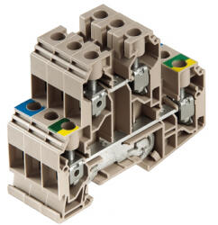 Weidmüller Sorkapocs 10mm2 emeletes bézs WDK 10 SET BCD 1415540000 Weidmüller (1415540000)