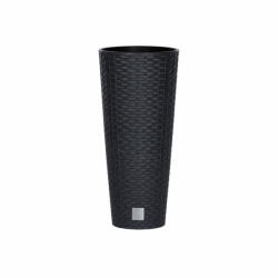 Prosperplast Tubus Rato virágcserép, 30 cm - antracit (DRTUS300-S433)