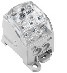 Weidmüller fővezeték sorkapocs 1X70/2X25+3X16 mm2 szürke WPD 106, 1562210000 (1562210000)