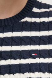 Tommy Hilfiger пуловер с къси ръкави дамски от памук (WW0WW38744.PPYX)
