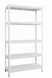 Kovona System Kovona Drumy polc 180 × 100 × 40 cm, fehér