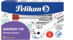 Pelikan Marker whiteboard 741 rosu - Set 10 (817998)