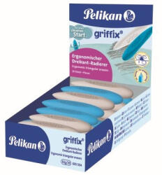Pelikan Radiera griffix culori asortate alb/albastru display - Set 20 (605304)