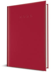 Herlitz Agenda datata a5 352pag coperta buretata rosu 2026 (9492840)
