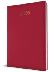 Herlitz Agenda datata saptamanala a4 128pag rosu 2026 (9498160)