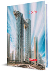 Herlitz Agenda datata a5 352pag coperta buretata motiv dubai 2026 (9497850)