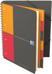 OXFORD Agenda org oxford international organiser book a4+ 80f spira pefc patratele gri (100102777)