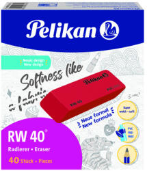 Pelikan Radiera rw 40 velvet rosu display - Set 40 (606127)
