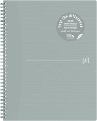 OXFORD Caiet oxford origins a4+ 70f spira scribzee ecolabel patratele gri - Set 5 (400150008)