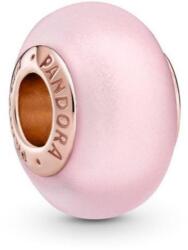 PANDORA Moments Colours 789421C00 Matt rózsaszín muránói üveg charm