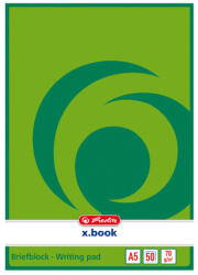 Herlitz Bloc notes a5 50f velin x. book - Set 10 (0717504)