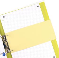 OXFORD Separatoare carton oxford 10.5x24cm 190g/mp blue angel set100 galben (100205026)
